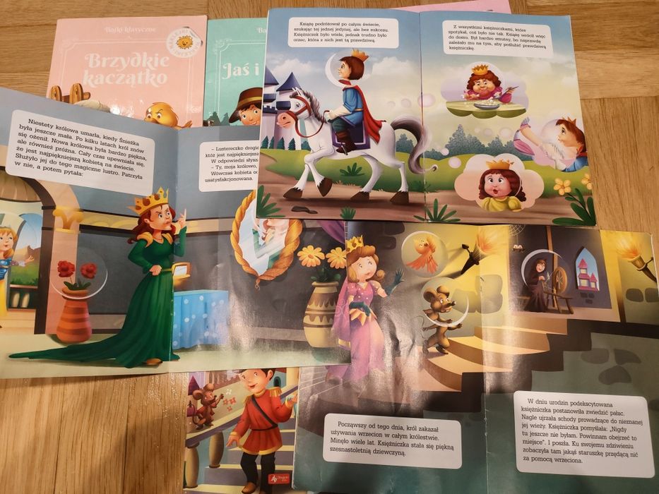 Książeczki dla najmłodszych 7szt.