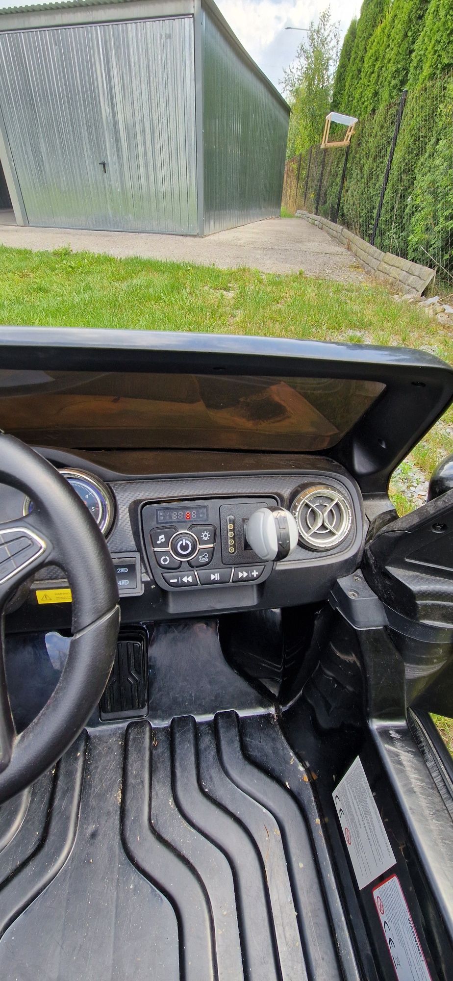 Mercedes X Class Czarny MP4 Duży samochód na akumulator