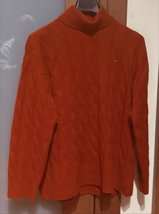 Tommy Hilfiger 100% wełna XL golf