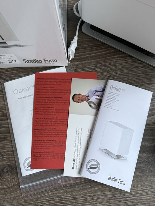 Stadler Form Oskar Little – nawilżacz powietrza (ewaporacyjny)