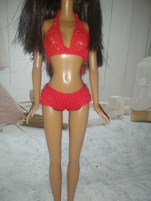 Одяг для Барбі.Купальник.Ручна робота.