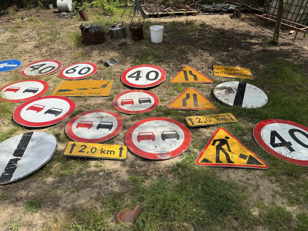 Znaki drogowe używane/nowe Zapraszam do kontaktu