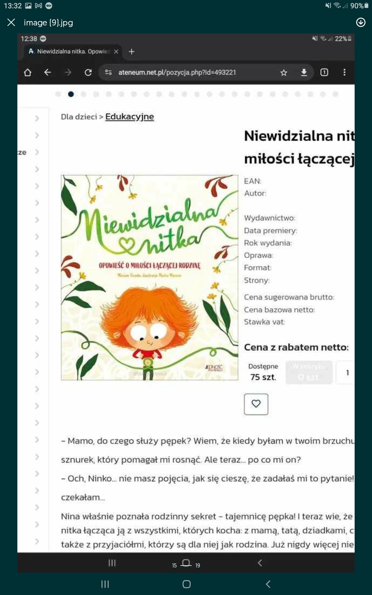 Kilka tytułów,  dla Pni Natali