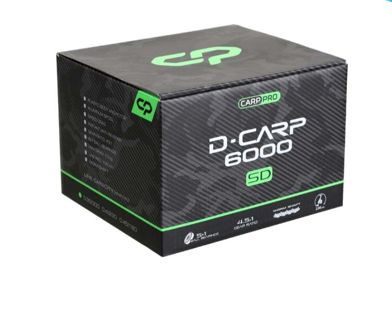 Котушка Carp Pro D-Carp 6000 SD New