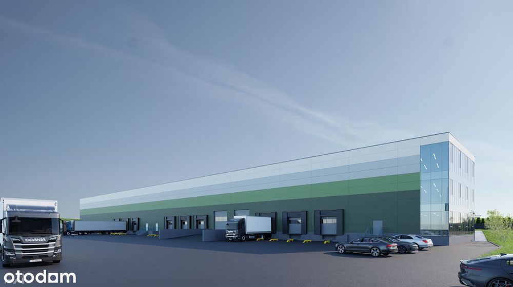 Hala magazynowa z pow. biurową - nowy projekt