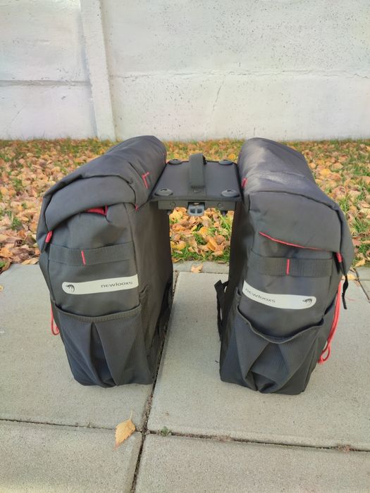 Podwójna sakwa rowerowa New Looxs Vigo Racktime gazelle MIK basil