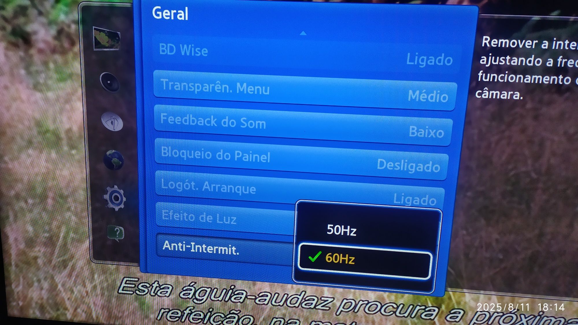 Smart TV Samsung 40 polegadas 3D com comandos voz e movimentos