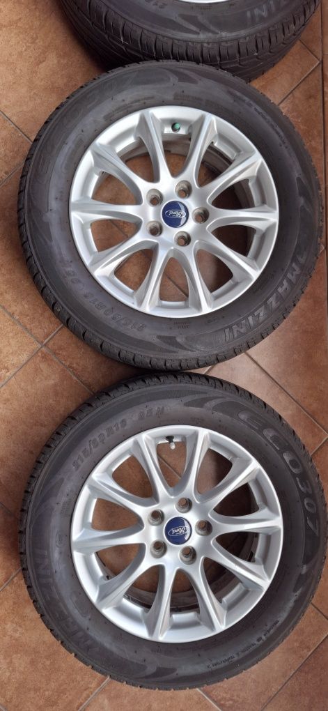Koła Ford Mondeo mk5 5x108 215/60/R16 TPMS letnie