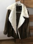 Kurtka zimowa parka S/M. Kolor oliwkowy