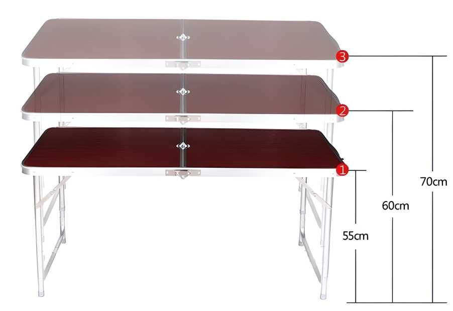туристический складной стол для пикника чемодан с 4 стульями