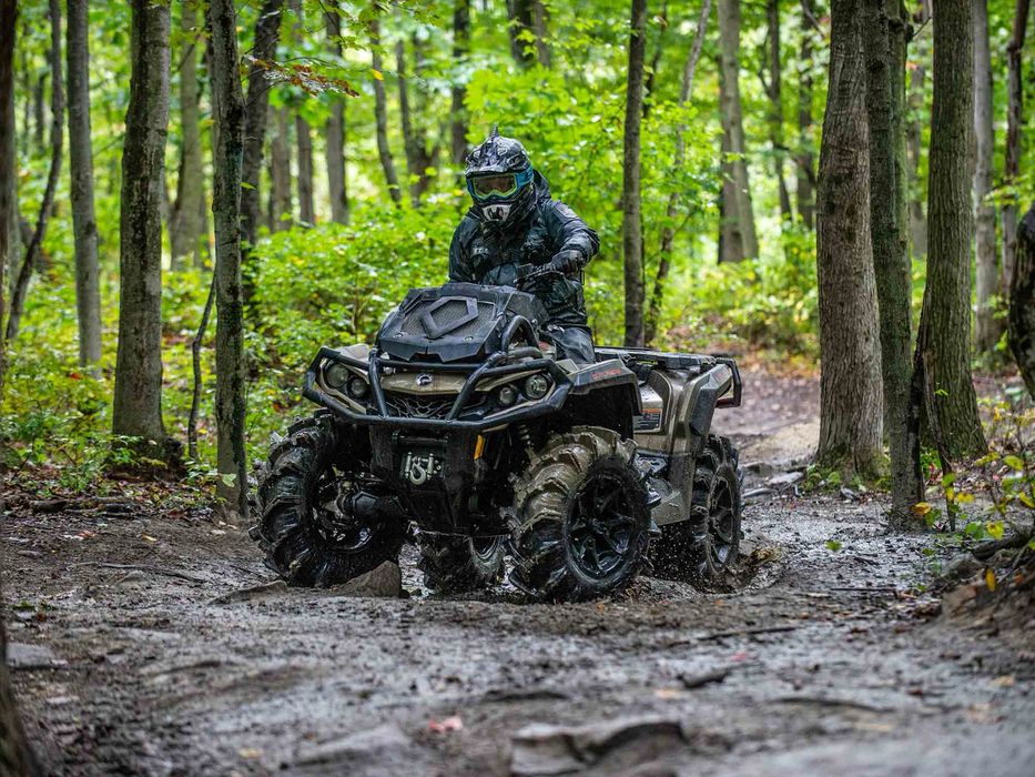 Wynajem quad can-am outlander benda 550 wynajem atv utv quad pług b b1