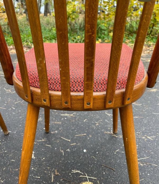 Винтажные буковые стулья Mid century