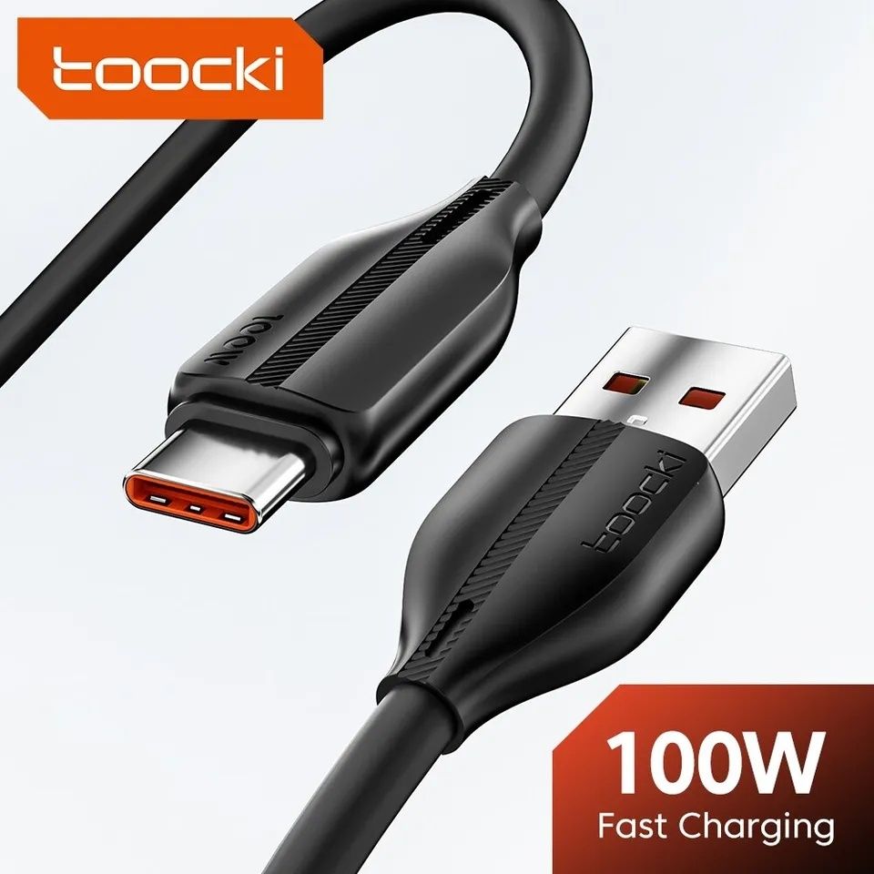 Акция 3 кабеля 100 Ватт в наборе USB на Type C 25 см + 1 м + 2м