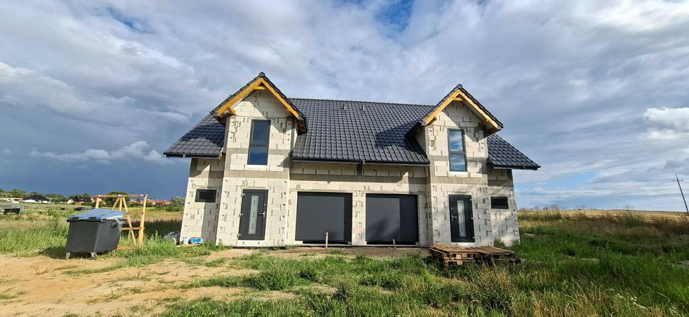 Moryń dom w zabudowie bliźniaczej – projekt Sambor G1