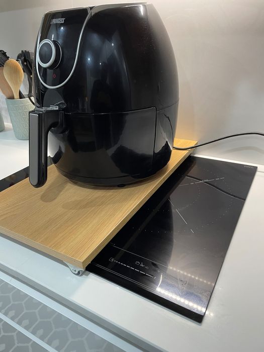 Placa tábua deslizante para Air Fryer