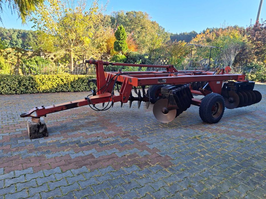 Brona talerzowa RAU 3m talerzówka Souchu-Pinet 4m ciężka na kołach