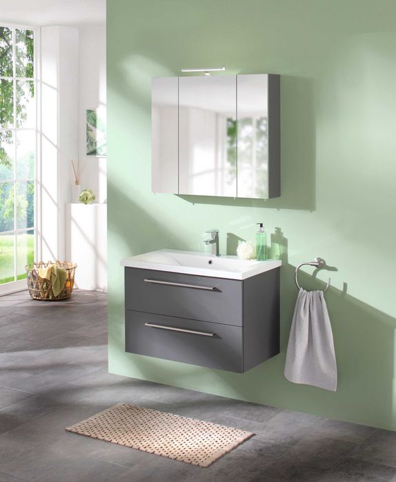 szafka pod umywalką szafka łazienkowa wyprzedaż 80x45cm CICHY DOMYK