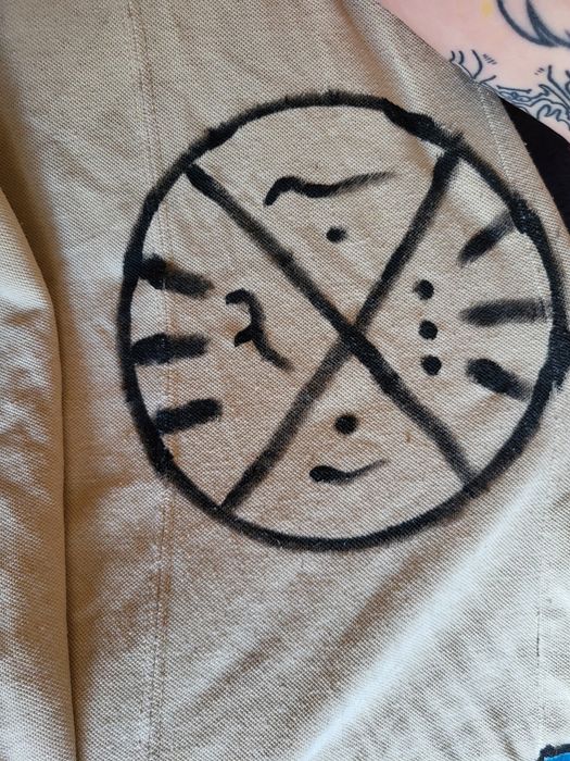 Strój nowicjusza obóz na bagnie larp gothic