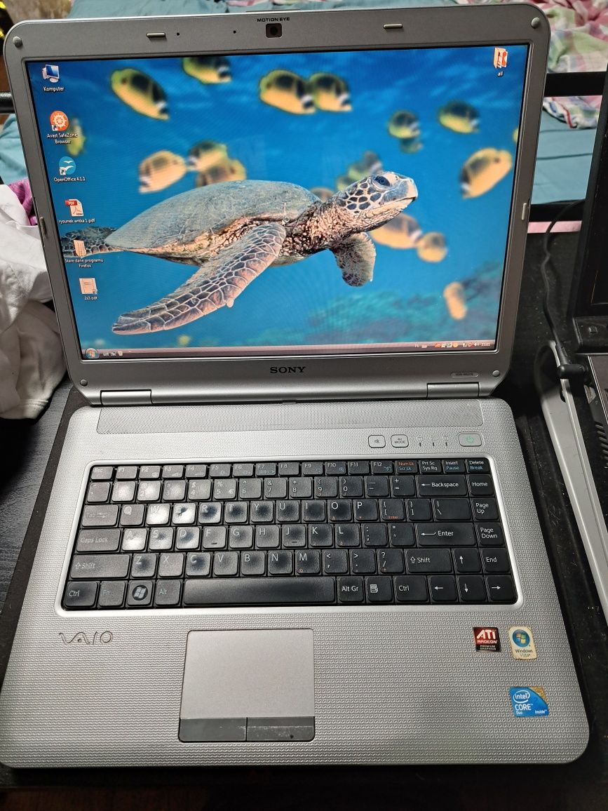 Laptop Sony Vaio, stan dobry Wrocław, możliwa wysyłka.