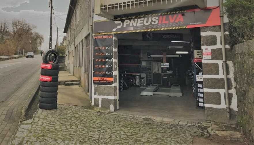 Pneus novos/seminovos - Marcas Premium + de 5mm - Alinhamento Direção