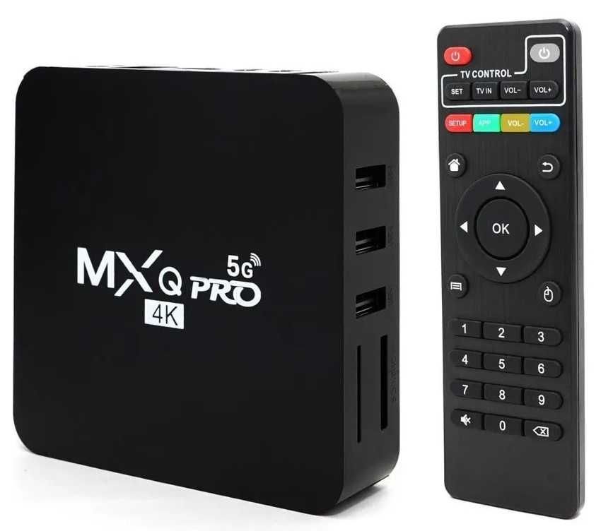 Smart TV BOX 5G MXQ PRO 4K 2+16GB ANDROID 10.1 przystawka