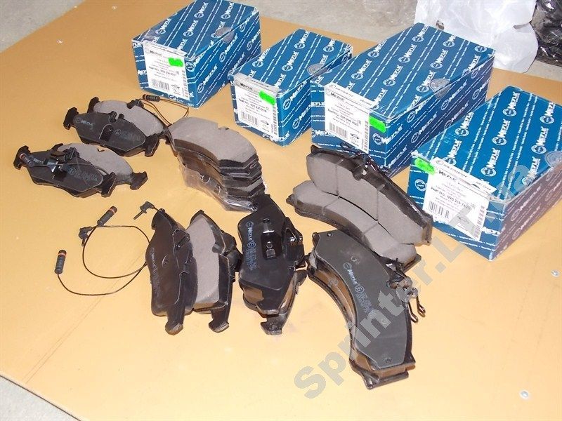 Диск тормозной передний, задний Sprinter 208-416/Crafter