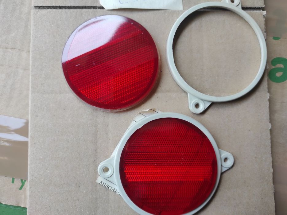 Odblask tył roweru PRL zabytek