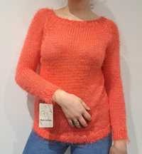 Camisola cor coral pelinho