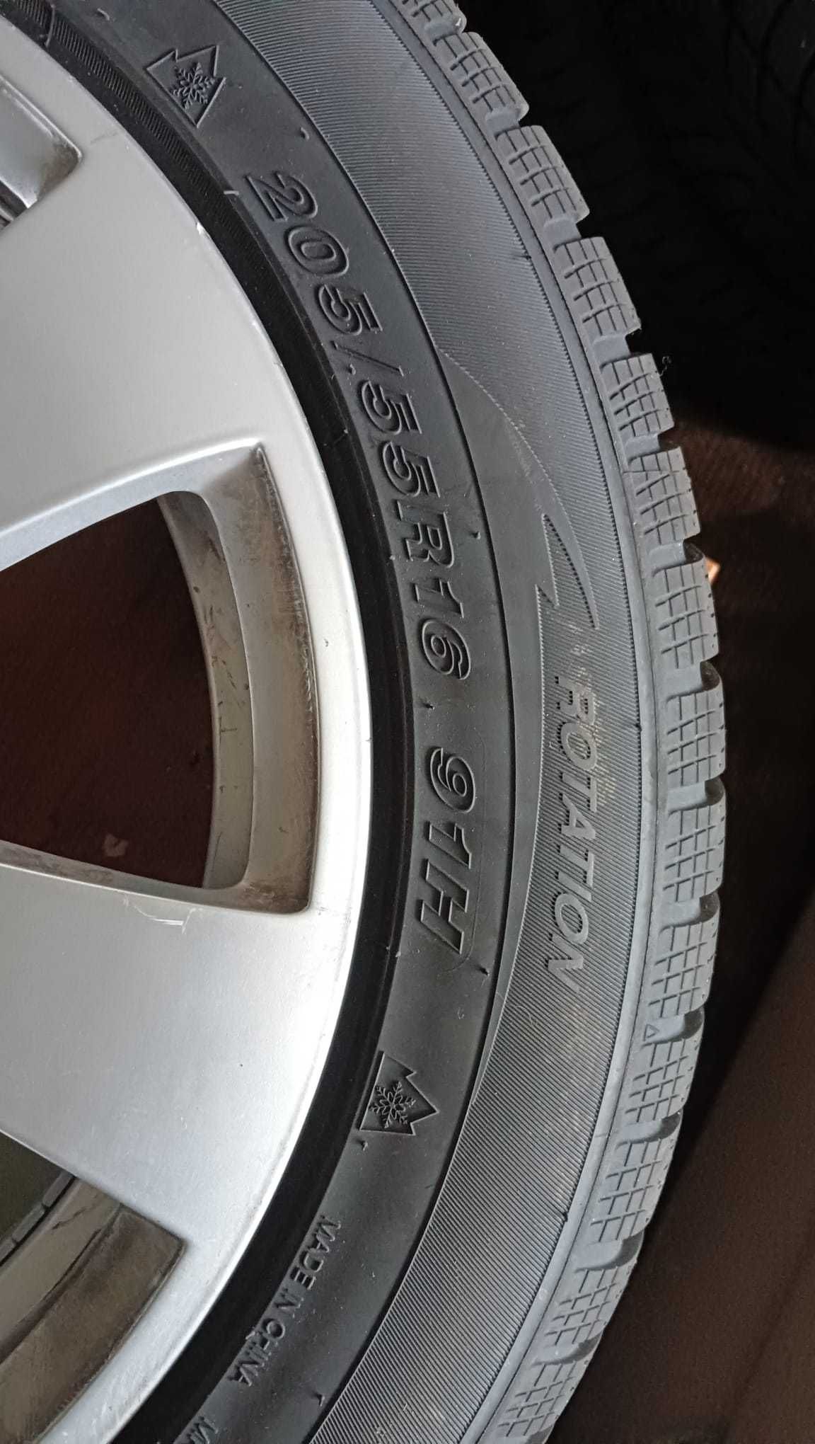 KOMPLET Felg z oponami#Mercedes W204 Nowe Opony!!!