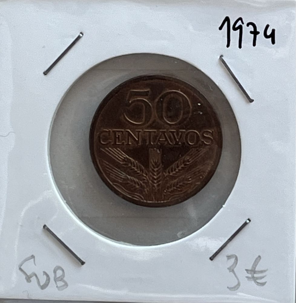 Colecao completa de 50 centavos