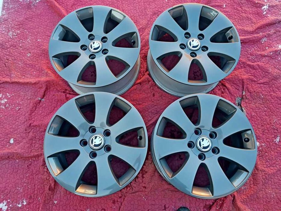 ALUFELGI 16' SKODA OCTAVIA II III Superb Yeti Karoq - ET45 - 5x112