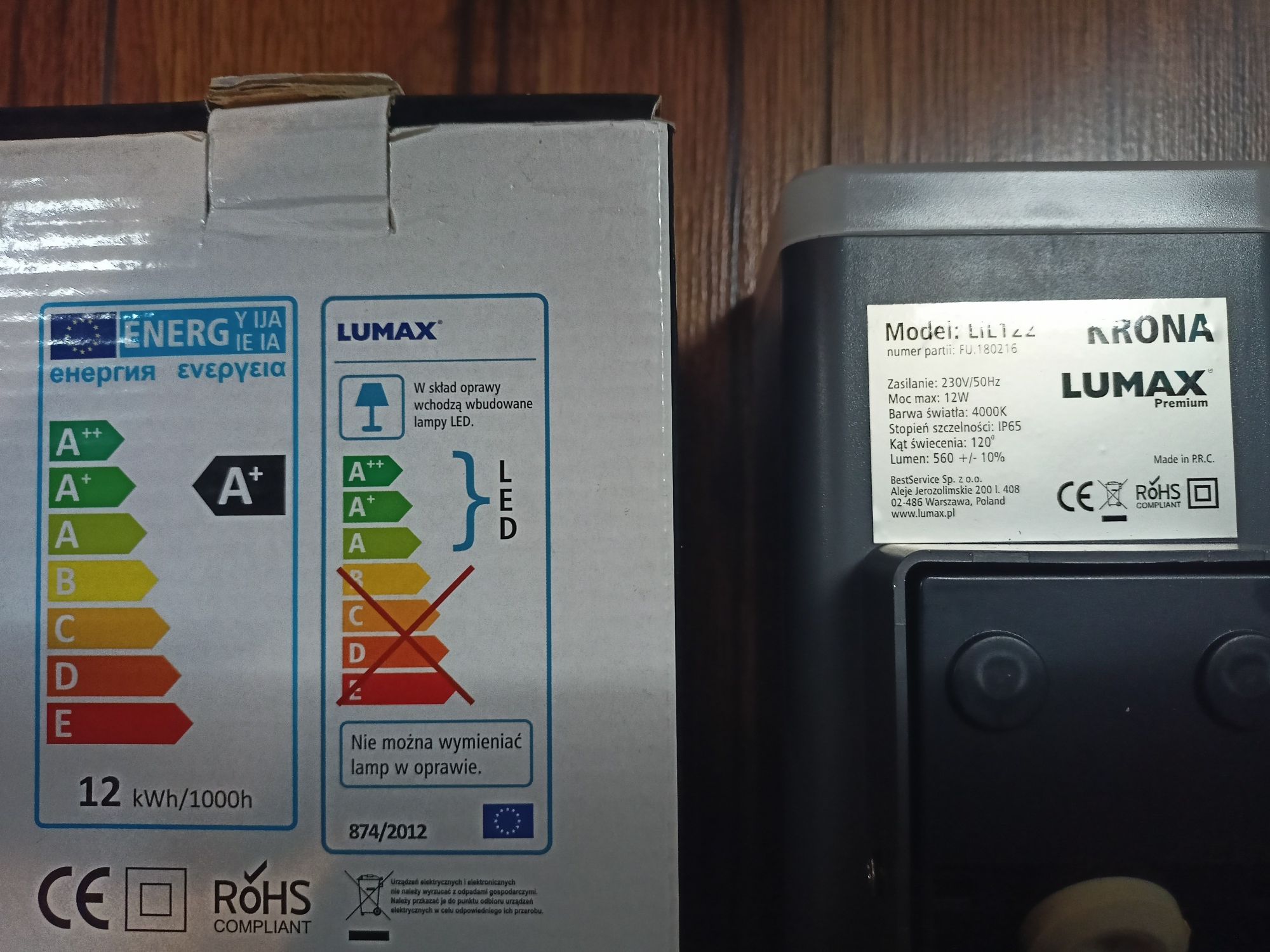 Oprawa iluminacyjna dwukierunkowa KRONA Lumax Premium