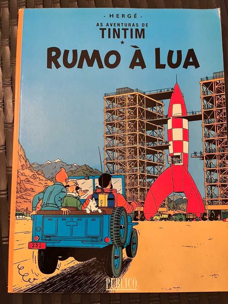 Tintin Rumo À Lua