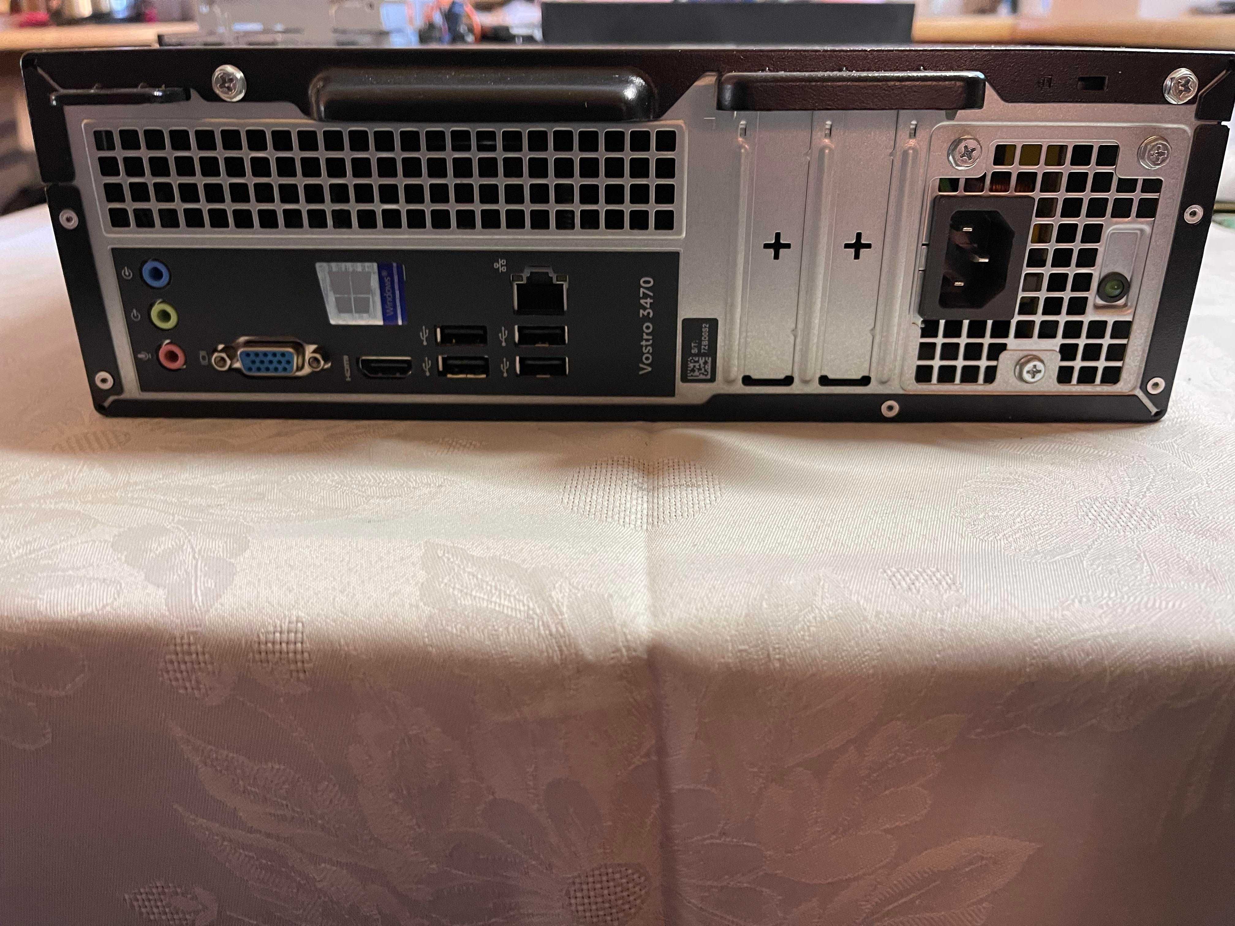Dell Vostro 3470 I3 8Gen 4x3,6Ghz 16GB RAM, 480GB SSD, 1TB WD, Okazja!