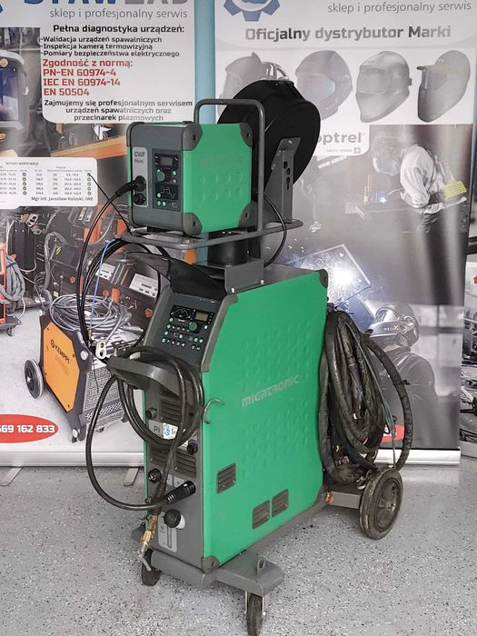 Spawarka Migatronic PI 400 Ac/dc TIG z podajnikiem drutu PULS