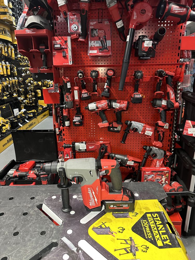 Перфоратор акумуляторний Milwaukee m18 fhx безщітковий SDS-PLUS