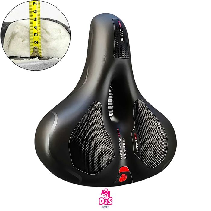 Siodełko Rowerowe Żelowe Wygodne Miękkie Amortyzacja Odblask PROMOCJA!