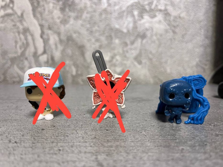 Фігурки Kinder Joy Stranger Things (дивні дива)