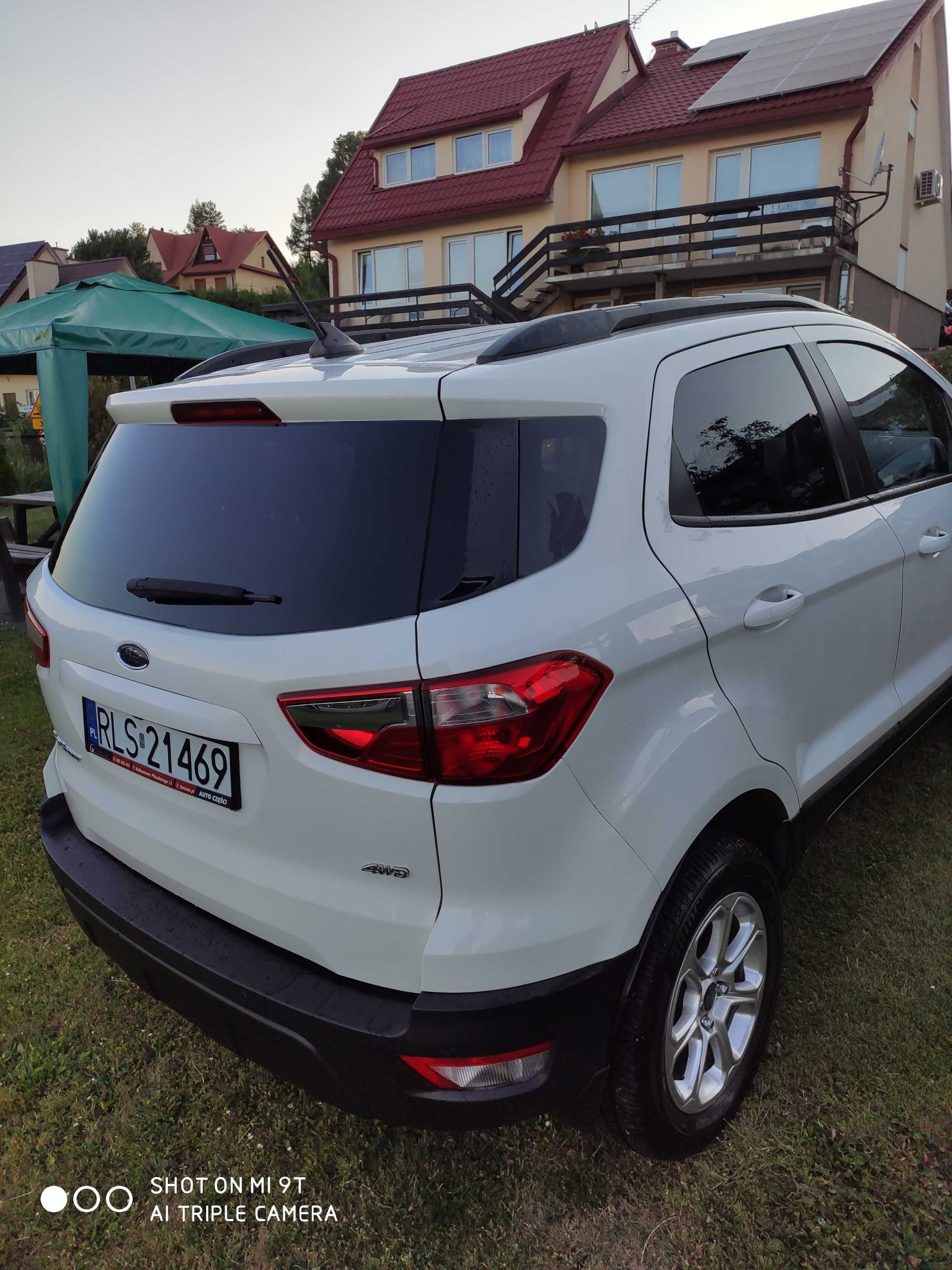 FORD  ECOSPORT 2,0 b, AUTOMAT, 4X4 2018. -tylko 25 tyś km. -BIESZCZADY