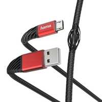 Hama Kabel ładujący "Extreme" USB A - microUSB 1,5. OUTLET