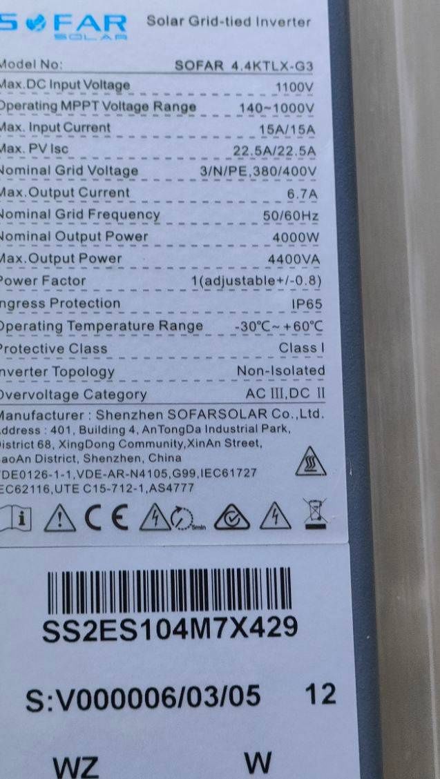 Inwerter solarny 4kW