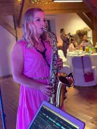 Saksofon na ślubie