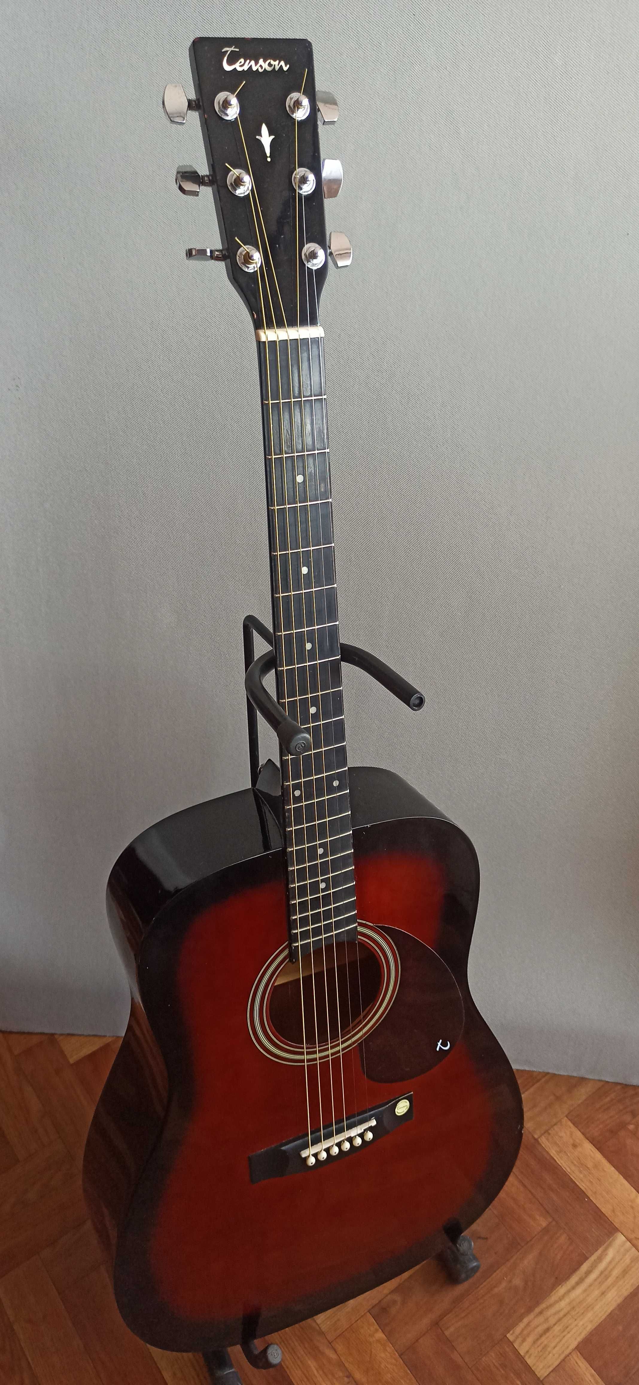 Gitara akustyczna TENSON  DREADMOUGHT z pokrowcem