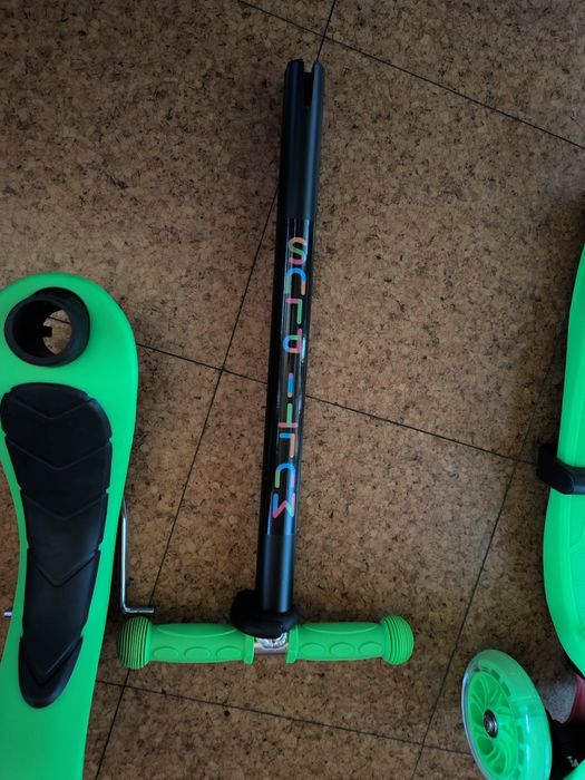 Trotinetes evolutiva criança