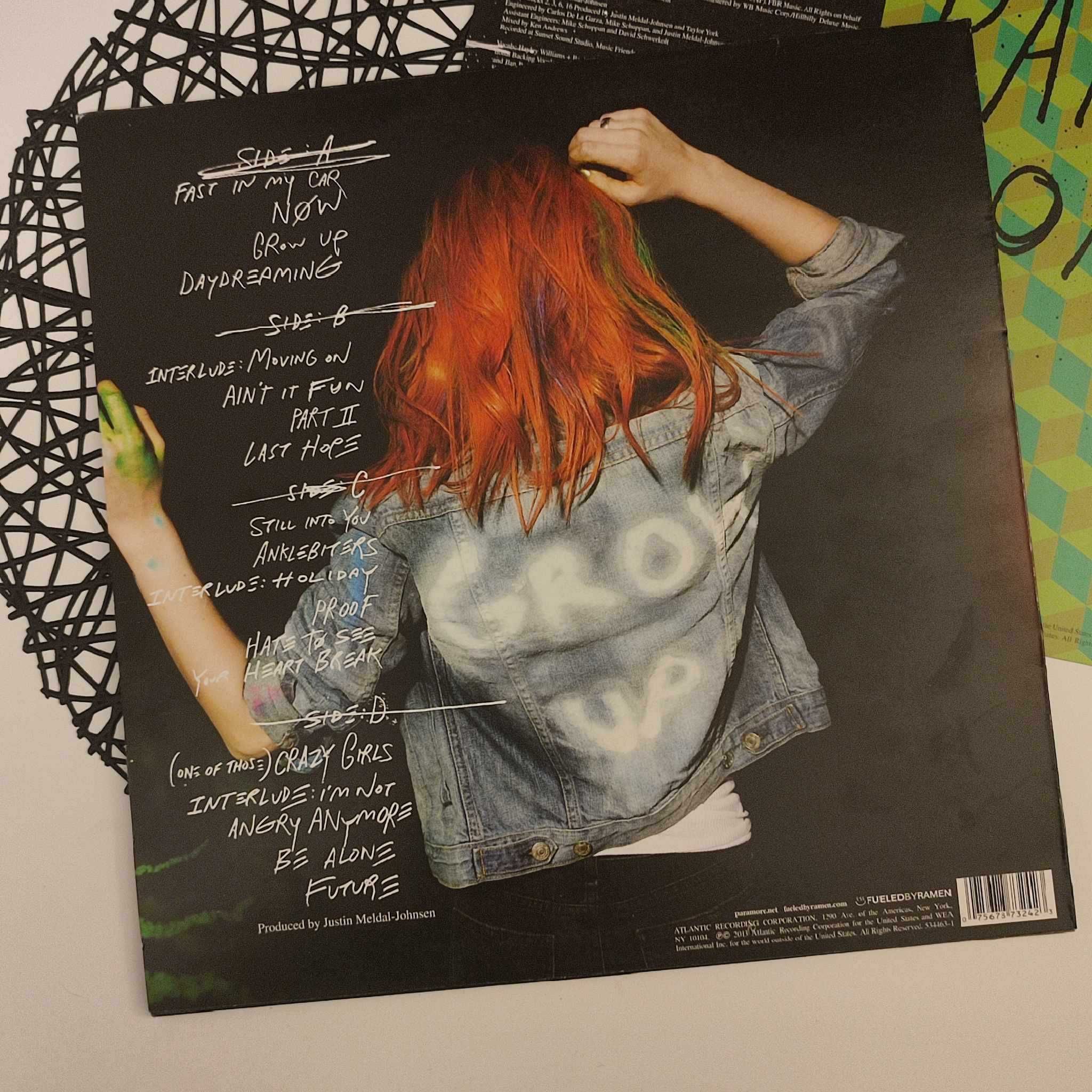 Paramore self-titled oryginalne wydanie 2013 winyl z folią ochronną