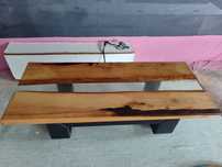 Mesa de centro em resina epoxy