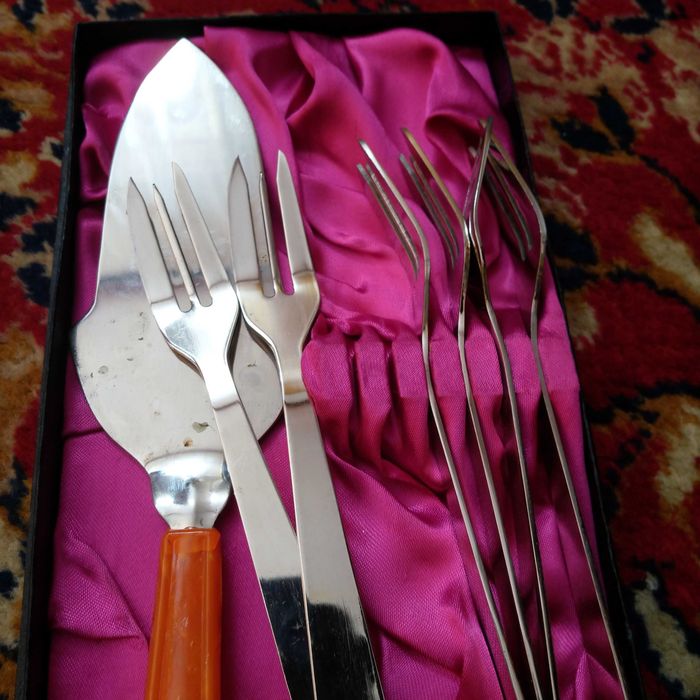 Widelczyki do ciasta prl