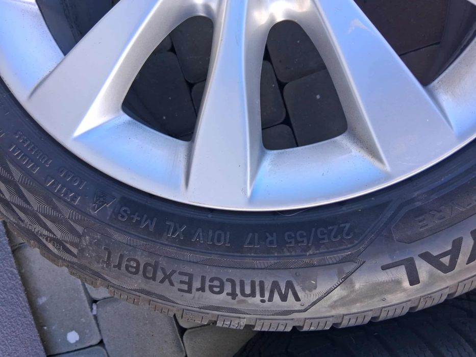 Alufelgi z oponami zimowymi 5x112