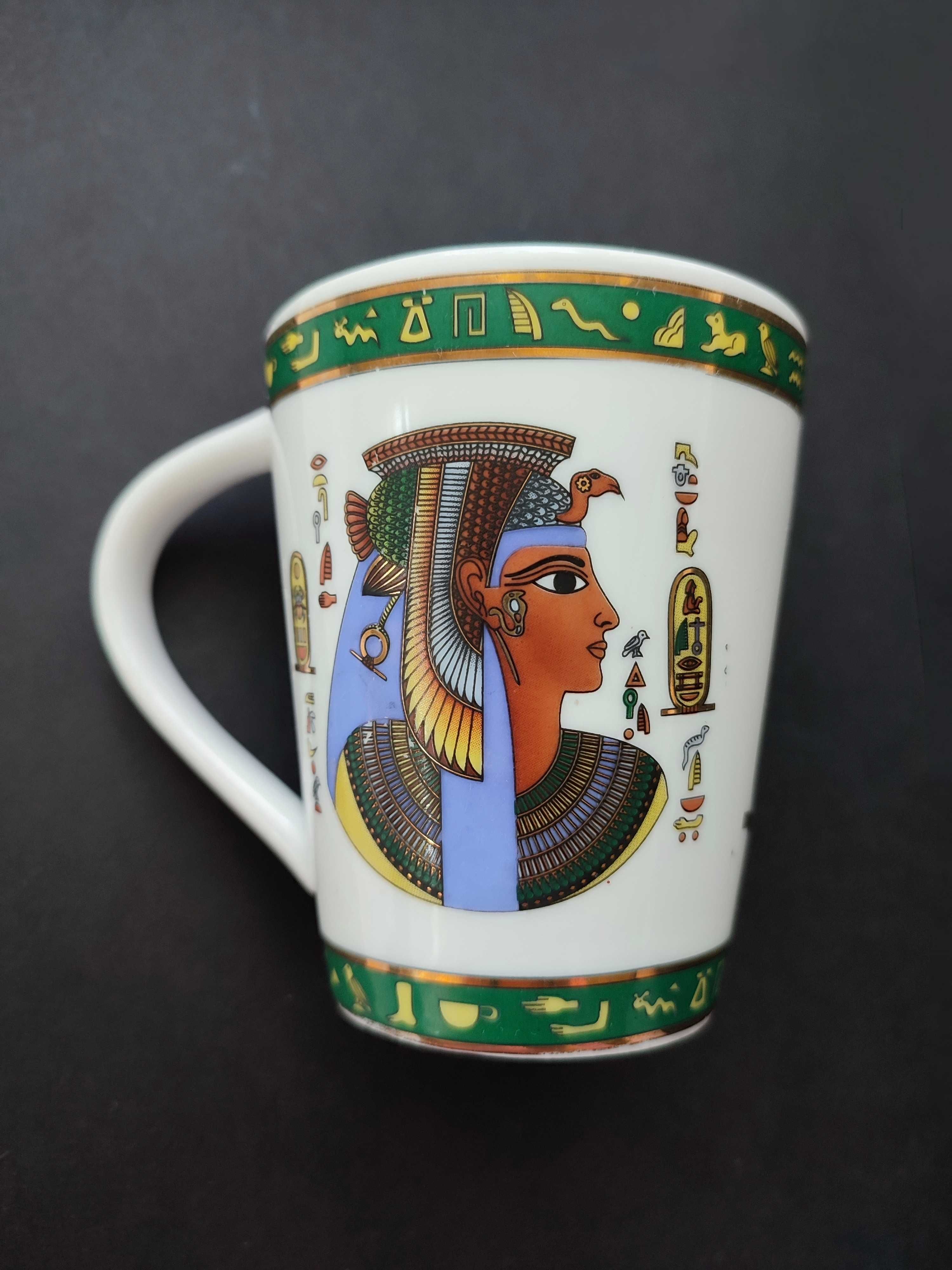 Порцелянова чашка для кави/чаю Fathi Mahmoud Limoges, Клеопатра