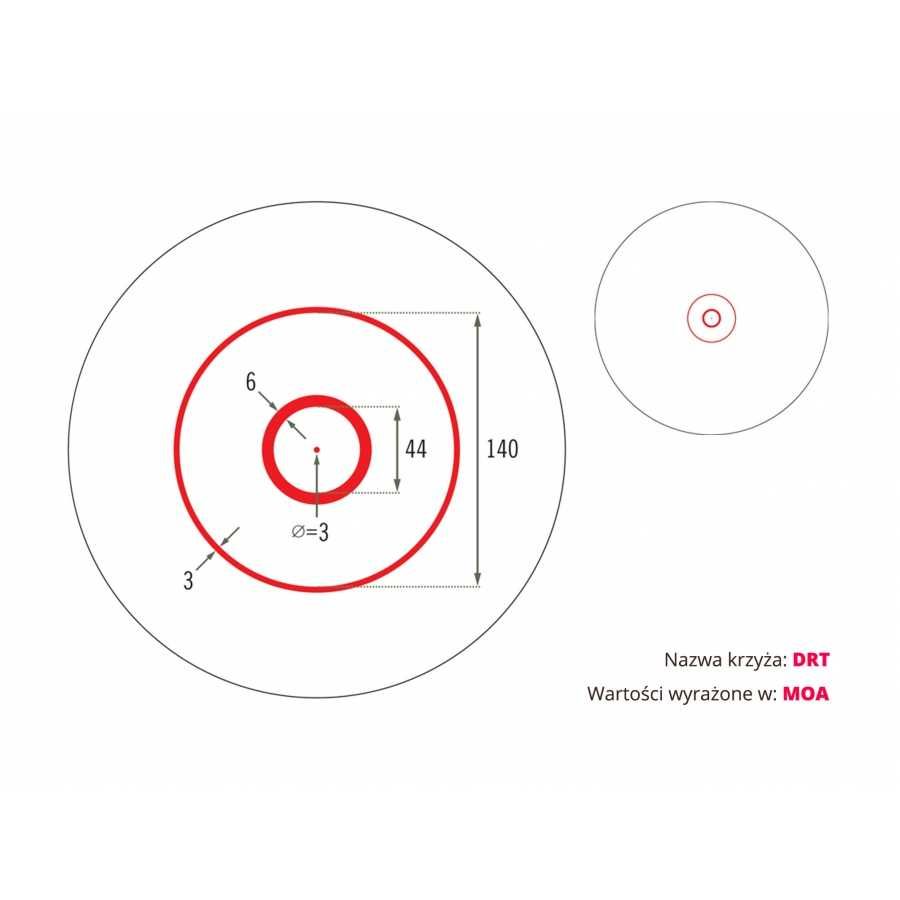 Kolimator Vortex Spitfire AR 1x Prism Scope